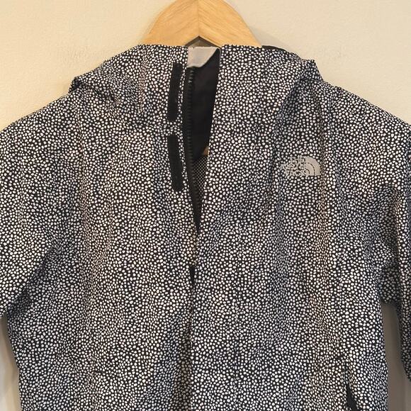 The North Face Girls DryVent Hooded Full Zip Windbreaker Jacket Sz S (7/8) - Picture 2 of 9